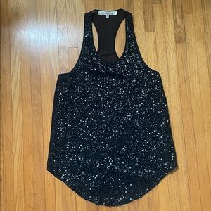 Lovers + Friends Sequin Party Tank